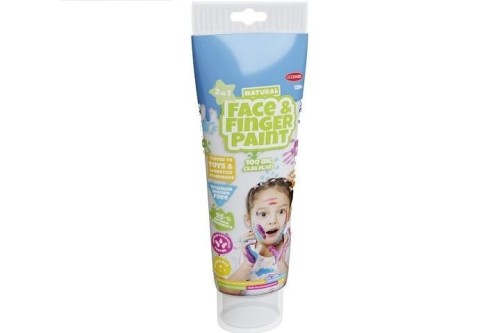 Farba dla malowania palcami biała 100ml, Boti