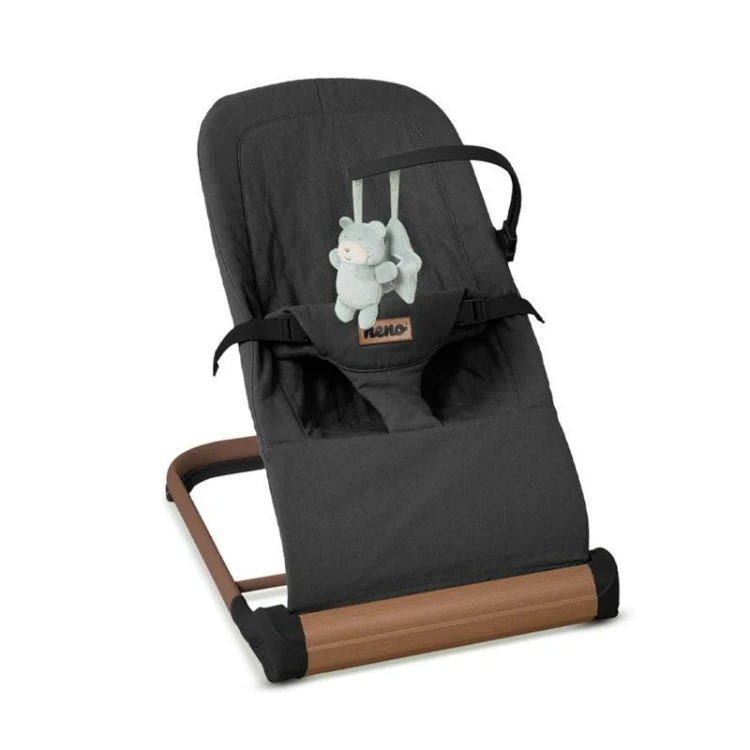 Leżaczek dla dzieci Nesso Dark Grey, Neno