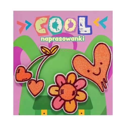 Naszywki/ naprasowanki na plecak cool. Serce, MCD
