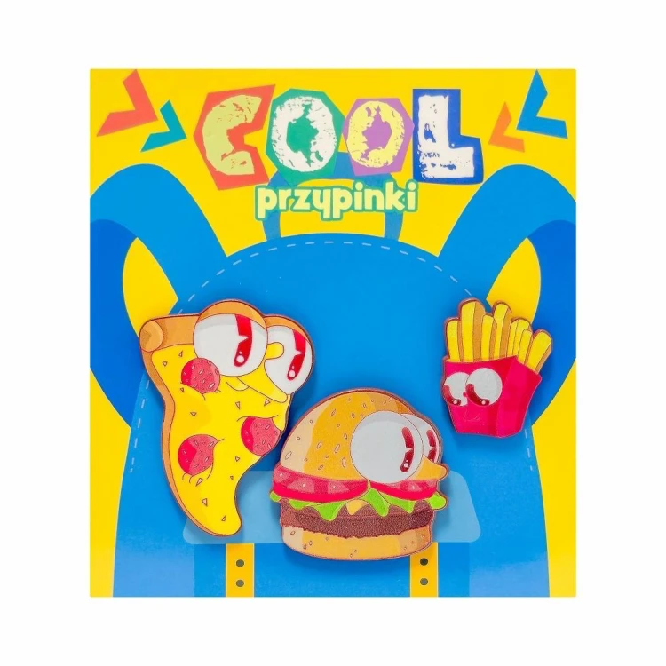 Przypinka cool. Frytki, MCD