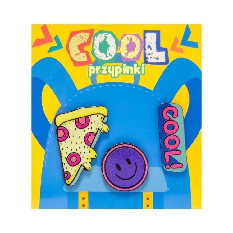 Przypinki cool. Pizza, MCD