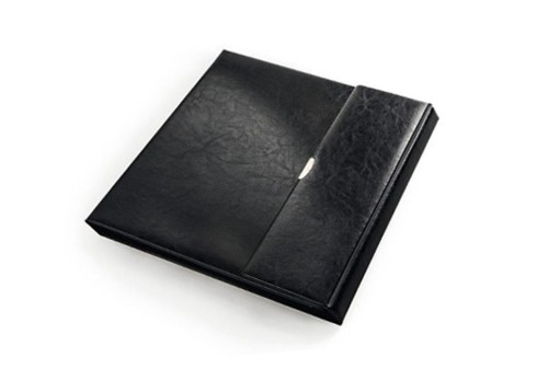 Teczka Optimus A4 PVC czarna, Panta Plast