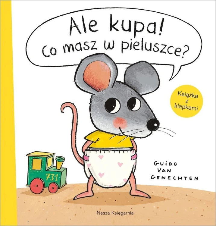 Ale kupa! Co masz w pieluszce? w.3