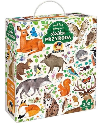 CzuCzu Puzzle odkrywcy Dzika przyroda 300el