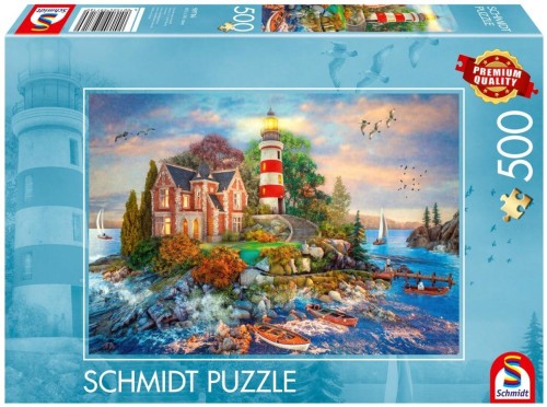 Puzzle PQ 500 Latarnia morska, Schmidt
