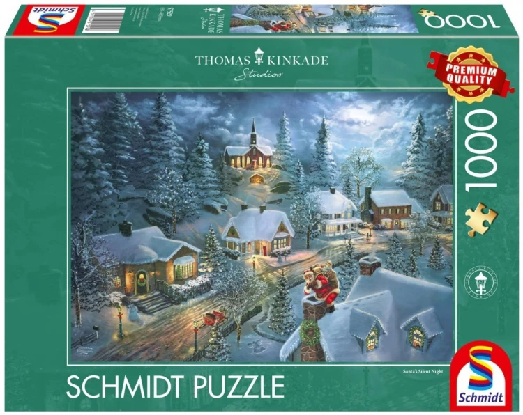 Puzzle PQ 1000 Cicha noc, Schmidt