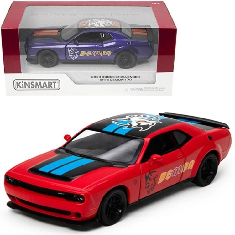 Dodge challenger srt demon 170 1:40, Kinsmart