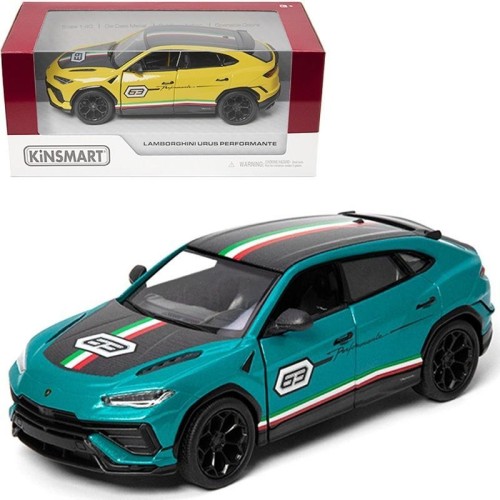 Lamborgini urus performante livery 1:40, Kinsmart