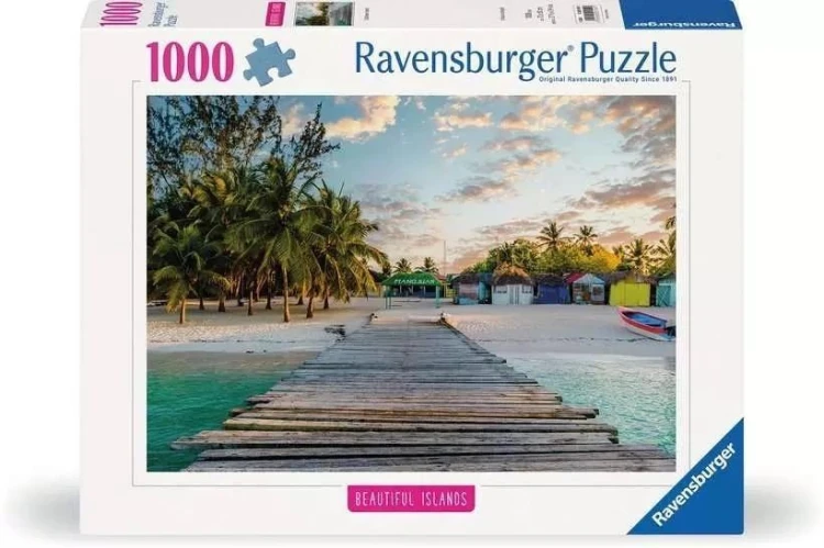 Puzzle 1000 Caribbean Paradise, Ravensburger