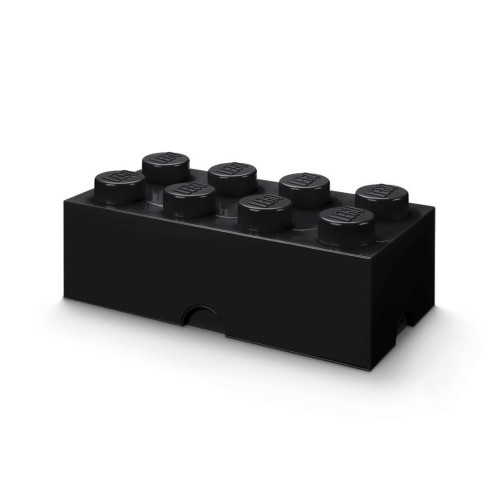LEGO(R) pojemnik klocek ósemka czarny, NHG