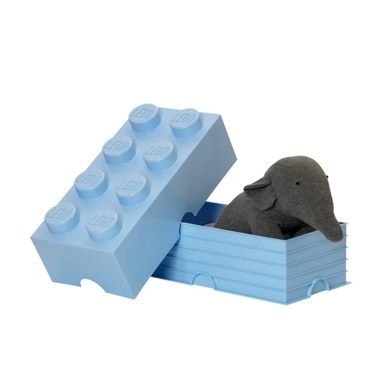 LEGO(R) pojemnik klocek ósemka błękitny, NHG