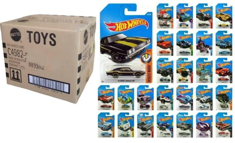 Hot Wheels autka opakowanie zbiorcze (72szt)