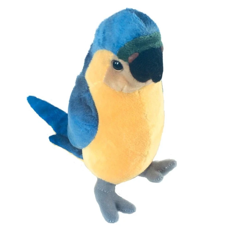 Papuga niebiesko-żółta 17cm, Beppe