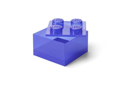 LEGO(R) pojemnik klocek czwórka transparentny...