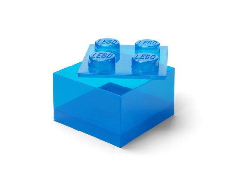 LEGO(R) pojemnik klocek czwórka transparentny...