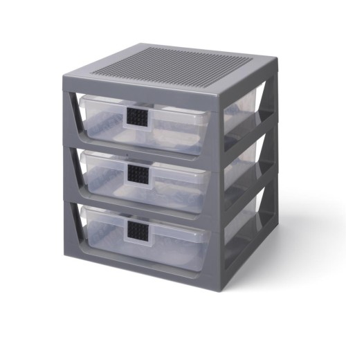 LEGO(R) szafka z szufladami szara, NHG