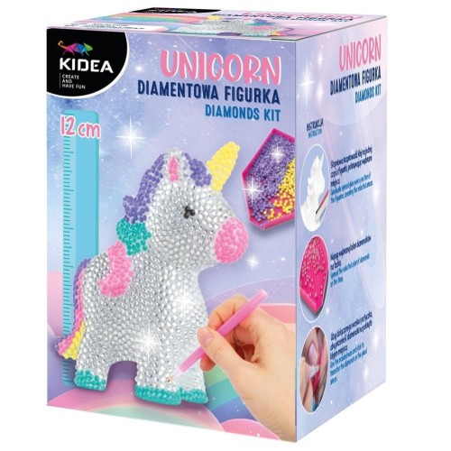 Figurka diamentowa unicorn KIDEA, DERFORM