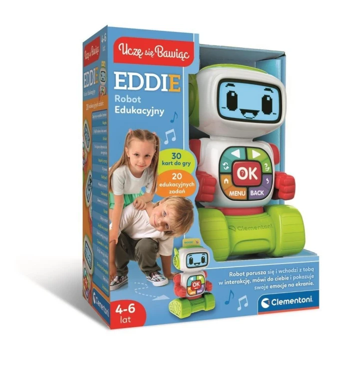 Robot edukacyjny Eddie, Clementoni