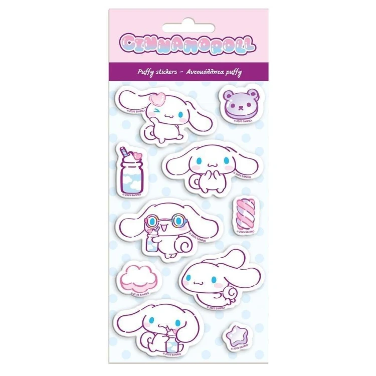 Naklejki wypukłe Cinnamoroll, Diakakis