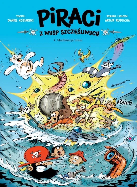 Piraci z Wysp Szczęśliwych T.4 Machinacje czasu