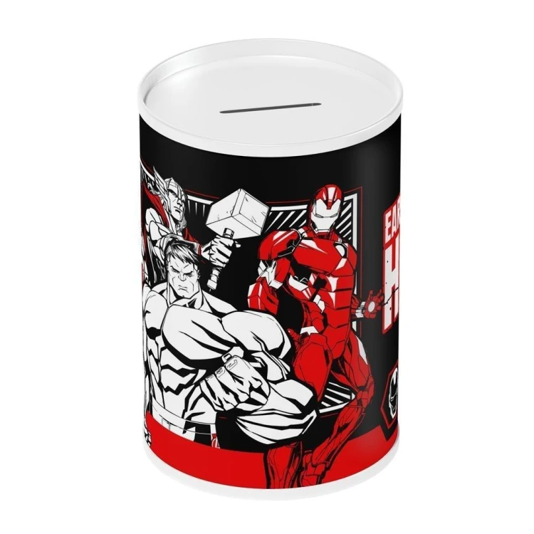 Skarbonka metalowa Avengers 10x15cm, Diakakis