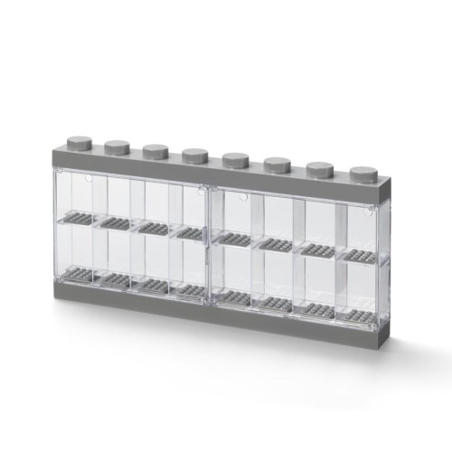 LEGO(R) witrynka na minifigurki 16 szara, NHG