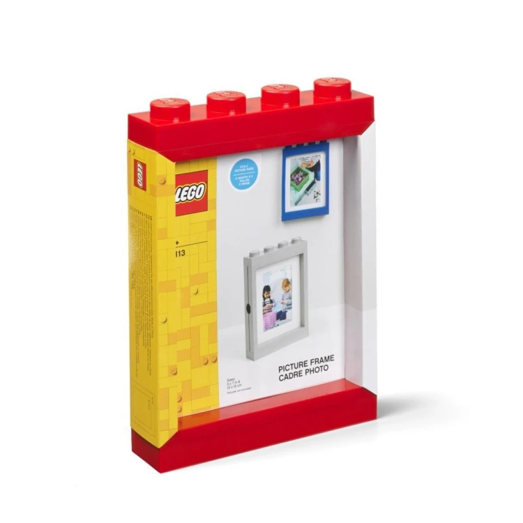 LEGO(R) ramka na zdjęcia czerwona, NHG