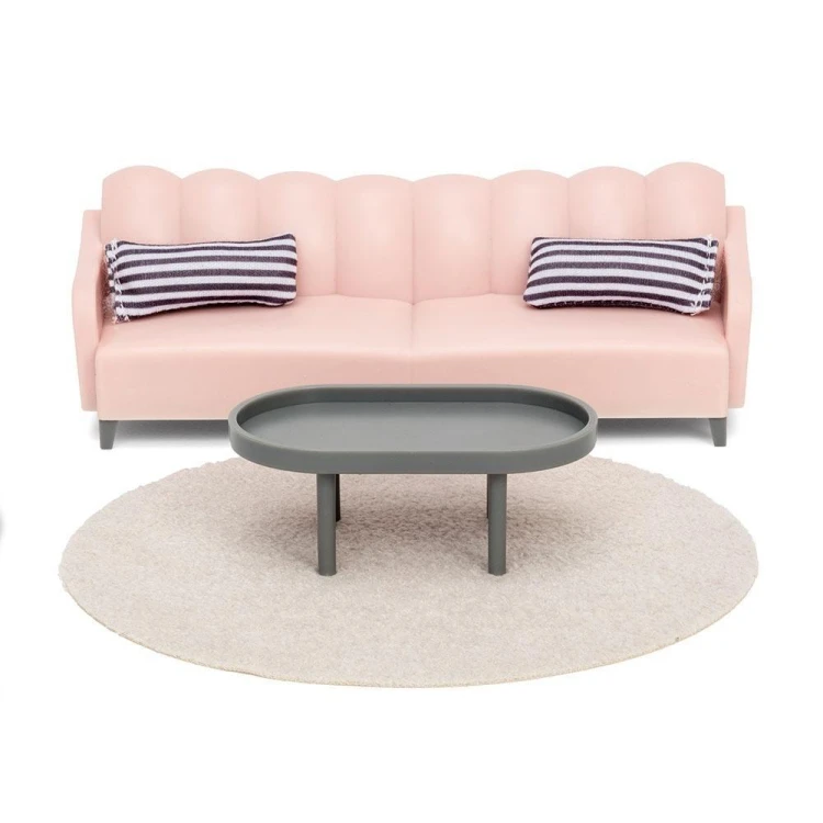 Meble do salonu do domku dla lalek basic, Lundby