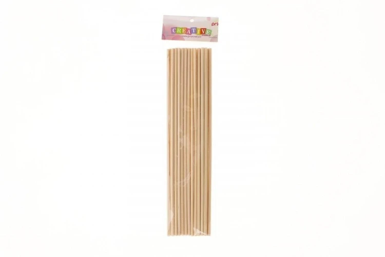 Patyczki drewniane 30cm 25szt, Titanum