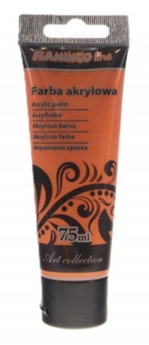 Farba akrylowa 75ml 663 perłowa miedziana, Titanum