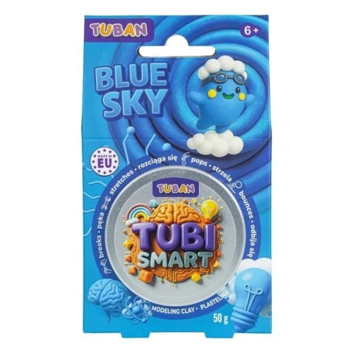 Plastelina Blue Sky 50g, Tuban