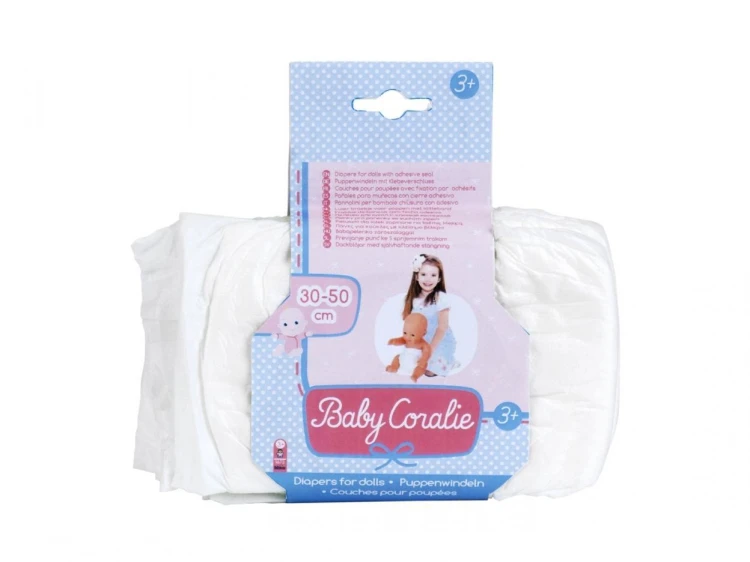 Pieluszki dla lalki Princess Coralie 3szt, Klein