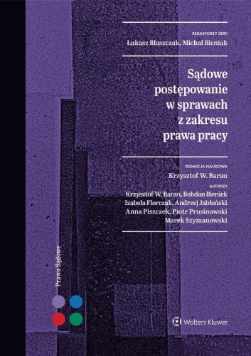 Sądowe postępowanie w sprawach z zakresu prawa...