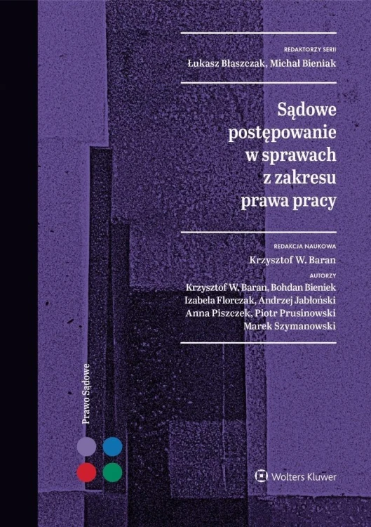 Sądowe postępowanie w sprawach z zakresu prawa...