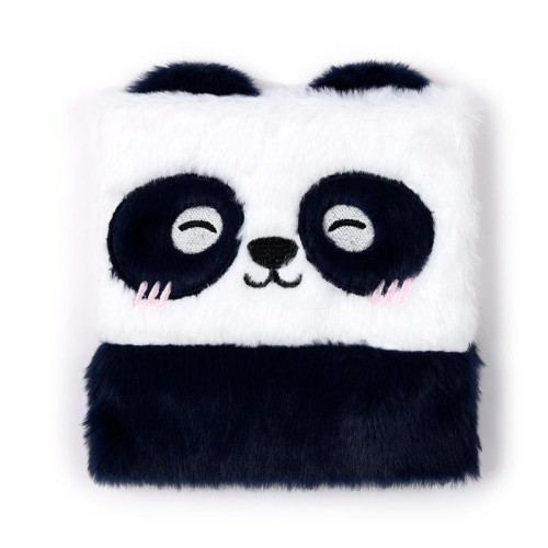 Puszysty pluszowy notatnik linie Panda, Puckator
