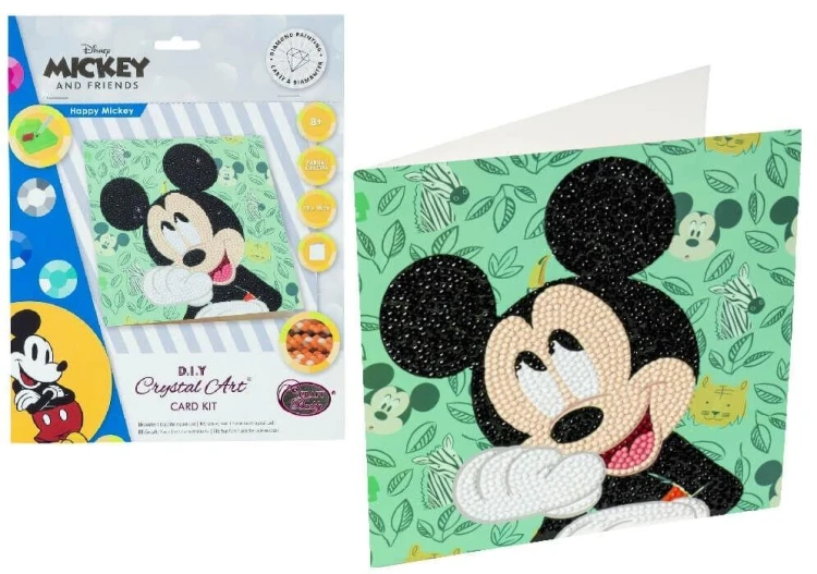 Diamentowa mozika Mickey 18x18cm, Pro Kids