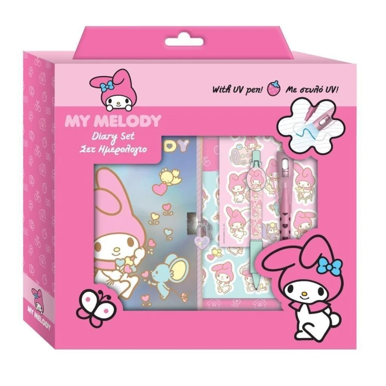 Pamiętnik z długopisem uv my melody, Diakakis