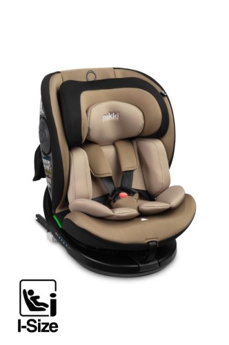 Fotelik mokki I-size beige (40-150), Caretero