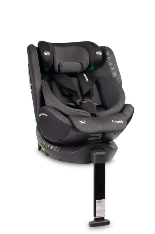 Fotelik Lumi I-Size dark grey 40-150cm, Caretero