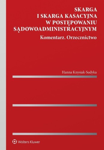 Skarga i skarga kasacyjna w postępowaniu...
