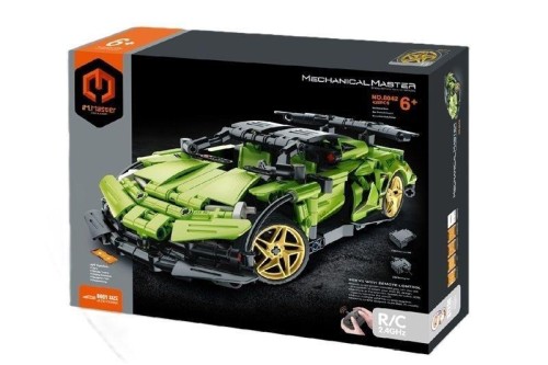 Klocki Wyścigówka R/C zielona 429el, Immaster