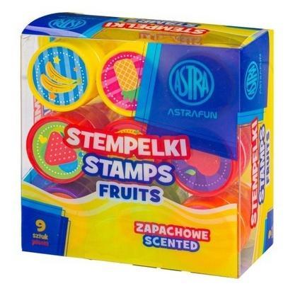 Stempelki zapachowe Owocki 9szt ASTRA