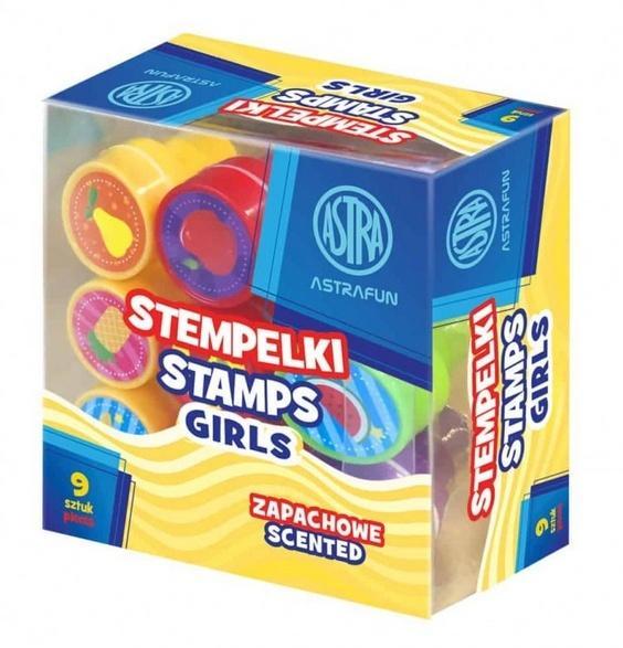Stempelki zapachowe 9szt ASTRA, ASTRA papiernicze
