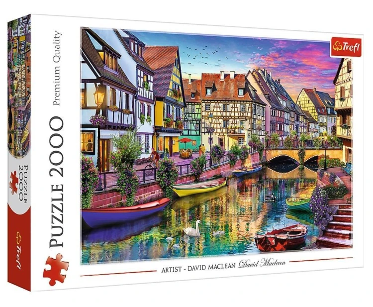 Puzzle 2000 Colmar, Francja TREFL, Trefl
