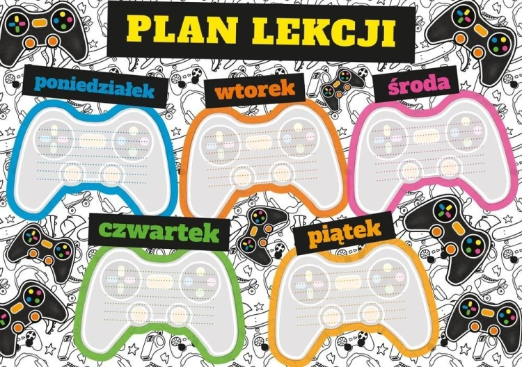 Plan lekcji A5 - Pad, Henry