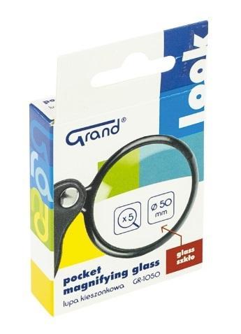 Lupa szklana 50mm kieszonkowa GRAND, Grand