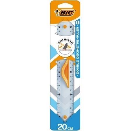 Linijka 20cm Double Ruler 1szt BIC, BIC