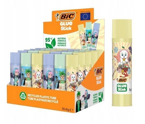 Klej ECOlustions Decor 8g (30szt) BIC, BIC