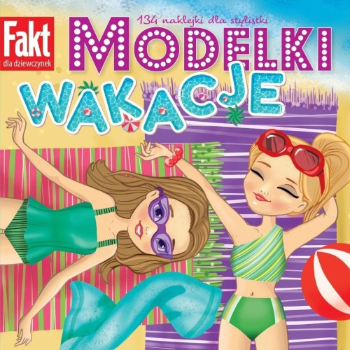 Modelki. Wakacje. 134 naklejki dla stylistki