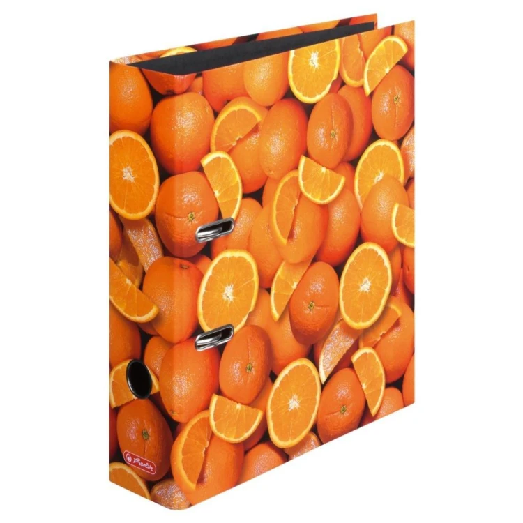 Segregator A4 8cm Pomarańcze max. file, HERLITZ